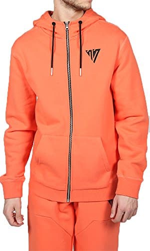 17 London Men's Mason Hoodie (X-Large, Orange)