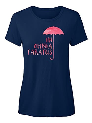 teespring Novelty Slogan T-Shirt - in Omnia Paratus