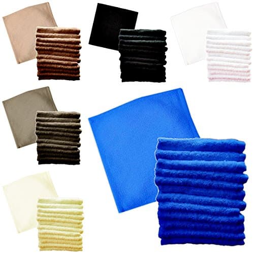 Pack of 2-3-6-12 Egyptian Luxury 100% Super Soft Cotton Towel-550Gsm Face Cloth (Cream, Pack of 6)