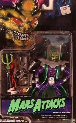 MARS ATTACKS:PAEEC OVERLORD ACTION FIGURE [Toy] by Trendmasters