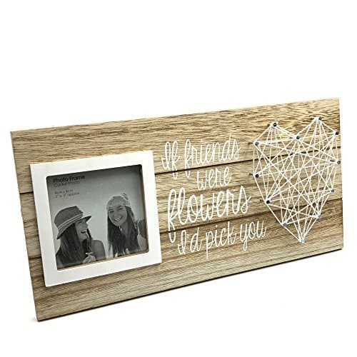 Friend Frame If Friends Were Flowers String Design Photo Frame