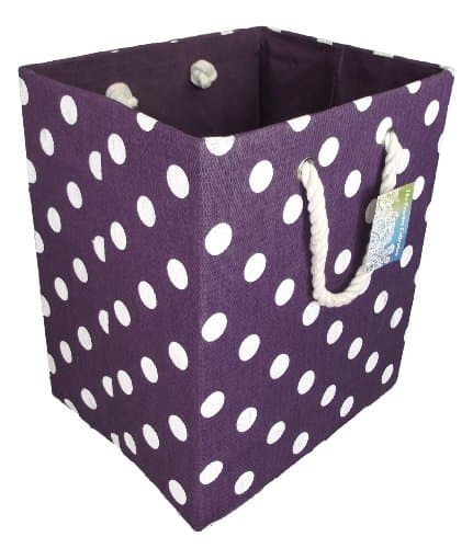 Laundry and storage bags. Large selection in many colors and patterns. (Medium Tall stiff, Purple sports)