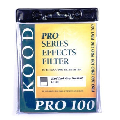 Kood Z-Pro 100mm ND Grad HARD Edge ND4 (2 stops) Dark Grey Graduated filter (Cokin Z121M equivalent)