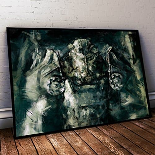 Fallout Brotherhood of Steel Painting Print (A1)