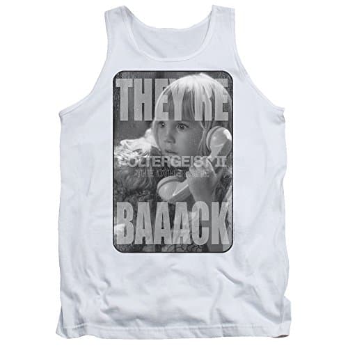 Poltergeist II MGM Horror Film They're Baaack Carol Anne Adult Tank Top Shirt