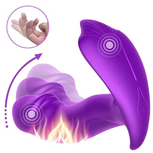 Yuemu Multi-Speed Wearable Wireless Remote Control Viberateing Butterfly Female