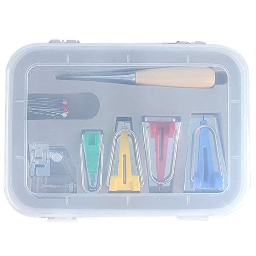 Yinze DIY Patchwork Craft Making Tool Multifunction Sewing Bias Tape Maker Set Quilting Patchwork Tools