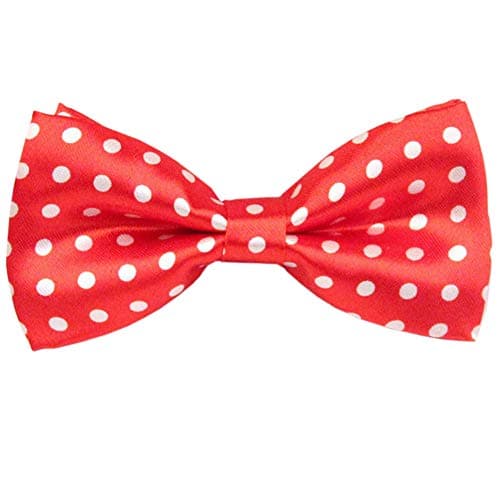 SYAYA Boy Polka Dot Adjustable Bow Tie, Pre Bowtie for Kids CLJ01