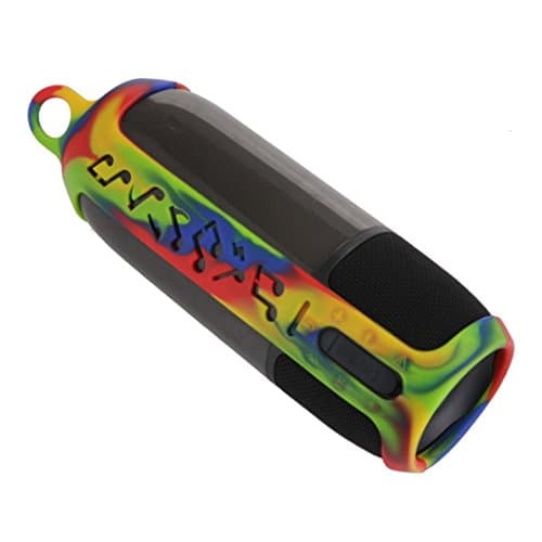 Guidan For JBL Pulse 3 Bluetooth Speaker,Multicolor Durable +Extra Carabiner Offered+Portable Carry Sleeve Silicone Case Carabiner (Multicolor)