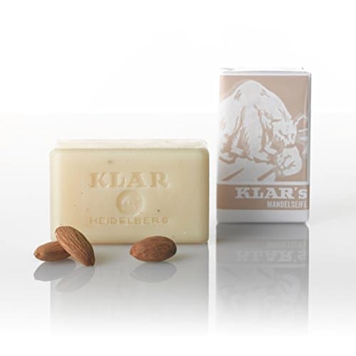 Klar Almond Soap by Klar Seifen, 3.5 Ounce (100 g)