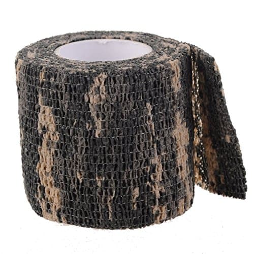 Egoodbest 5cmx4.5m Camping Hunting Camouflage Stealth Tape Stretch Bandage For Bike Camera(6 Meters)