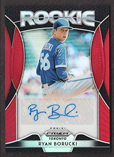 2019 Panini Prizm Baseball Rookie Autographs Prizms Red #RA-RB Ryan Borucki Auto