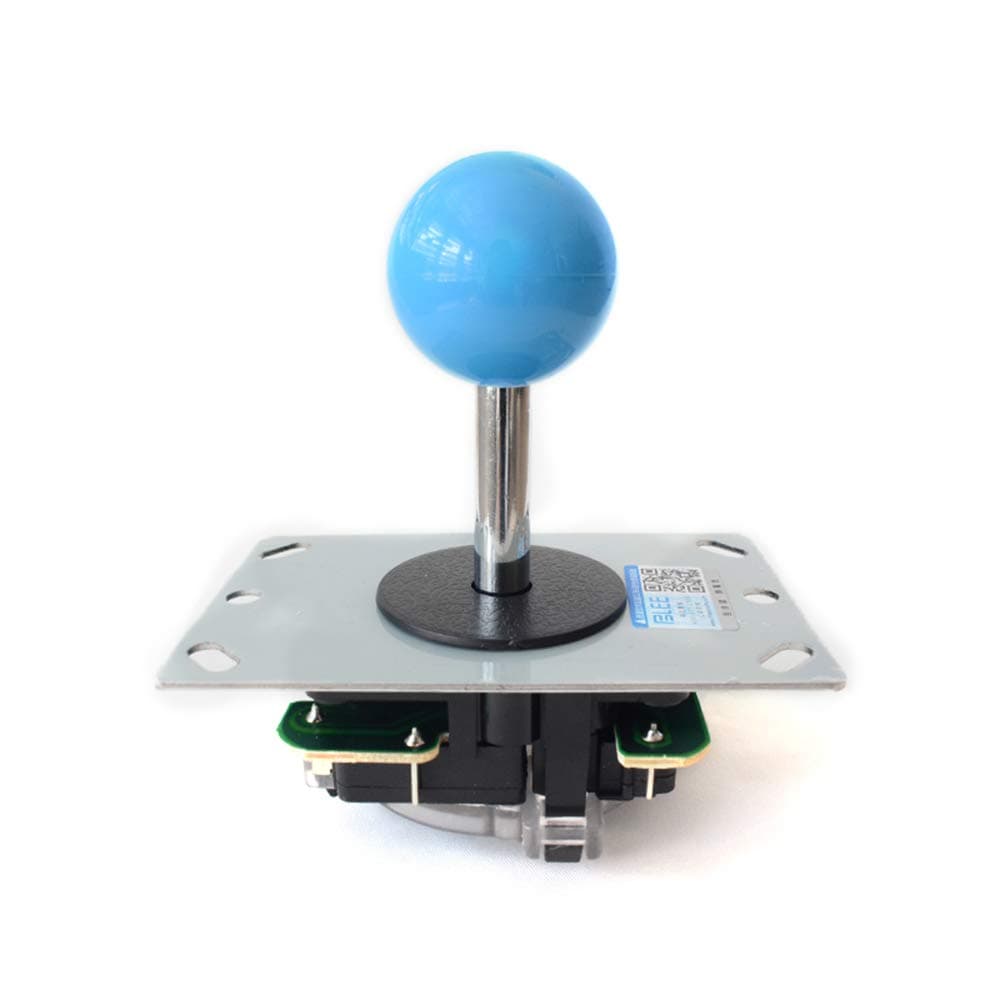 BLEE 8 Way Joystick for Rapsberry Pi and Windows 5 Pin Joystick for Video Game Arcade (Blue)