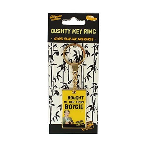Only Fools and Horses Cushty Keyrings - Bought my Car from Boycie