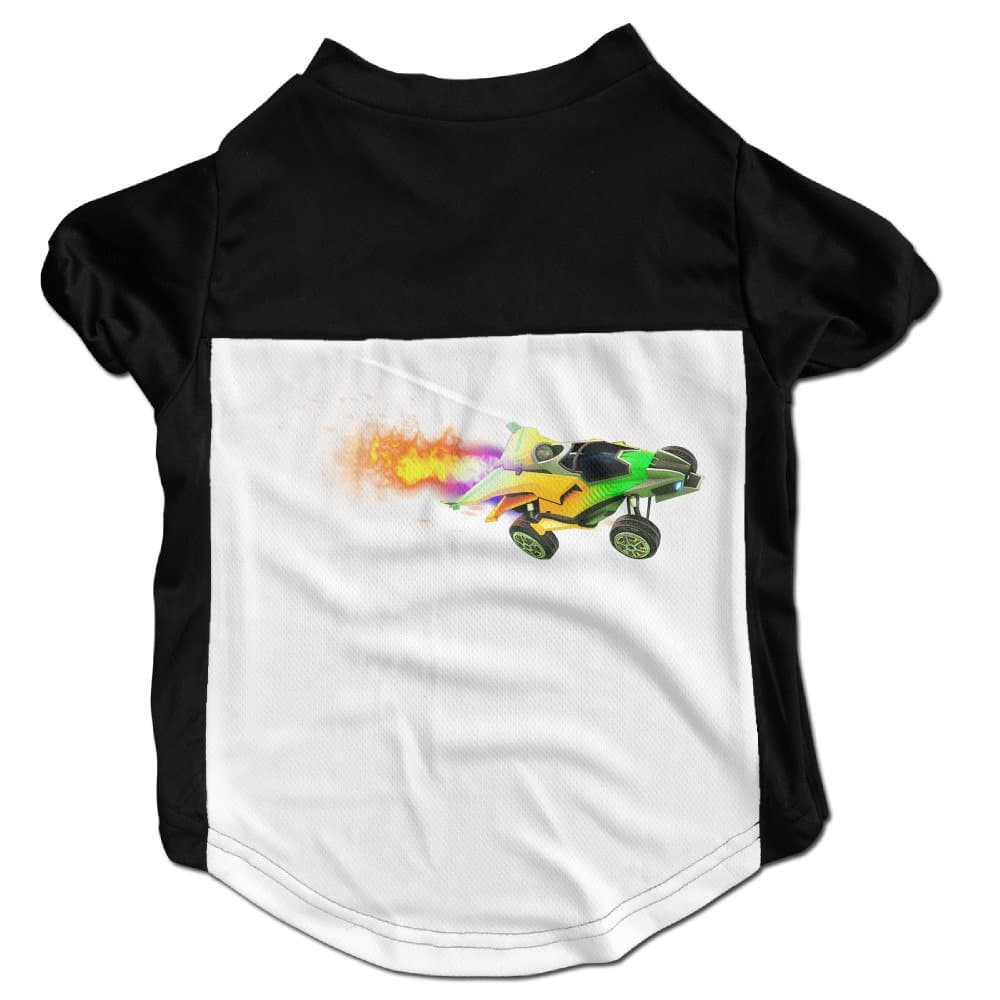 Minloo L Rocket League Pet Tshirt Dog Puppy Funny Sleeveless Size L Color Black