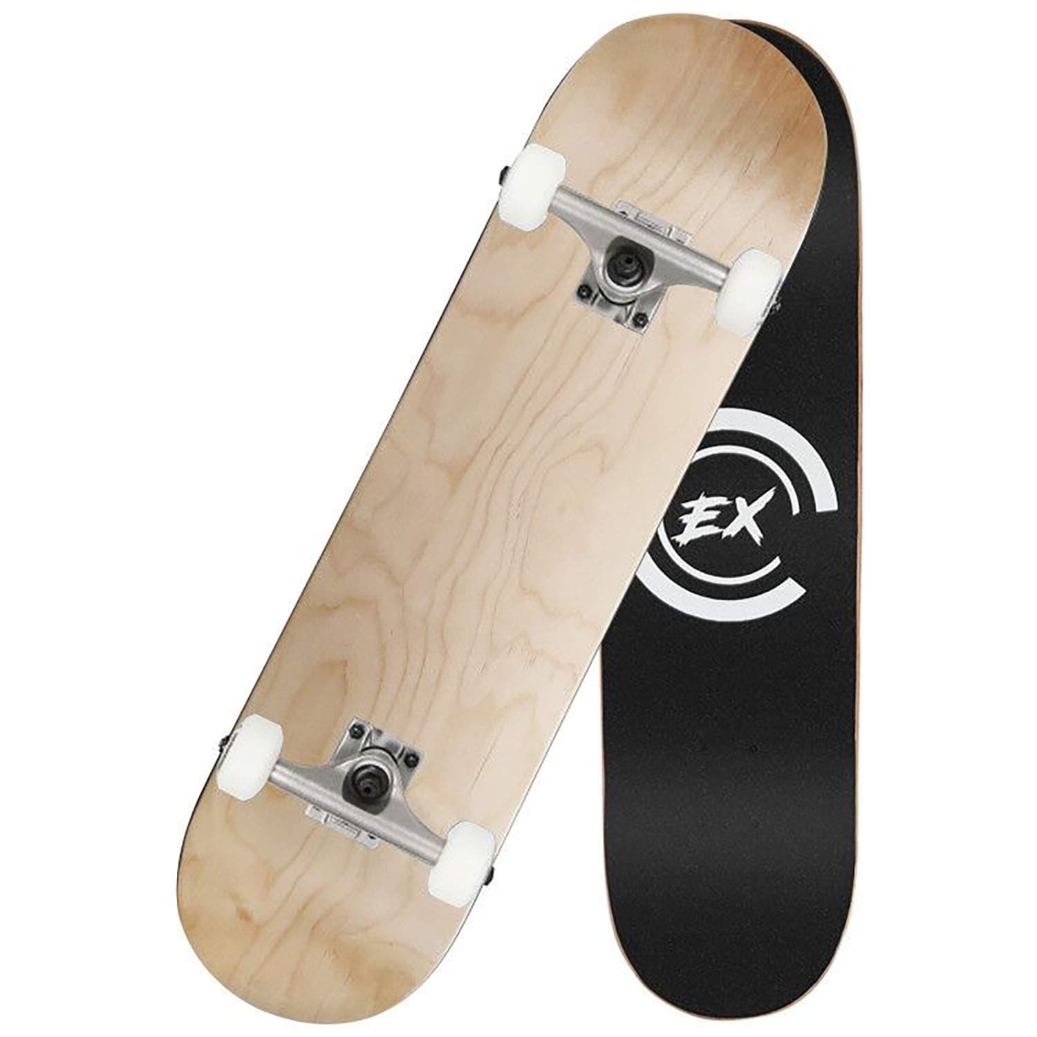 THMEX Pro Skateboards Completes Skateboard Skateboards and for Beginners 7 Layer Canadian Maple Double Kick Concave Standard and Tricks Skateboards for Kids , Beginners,and Adults