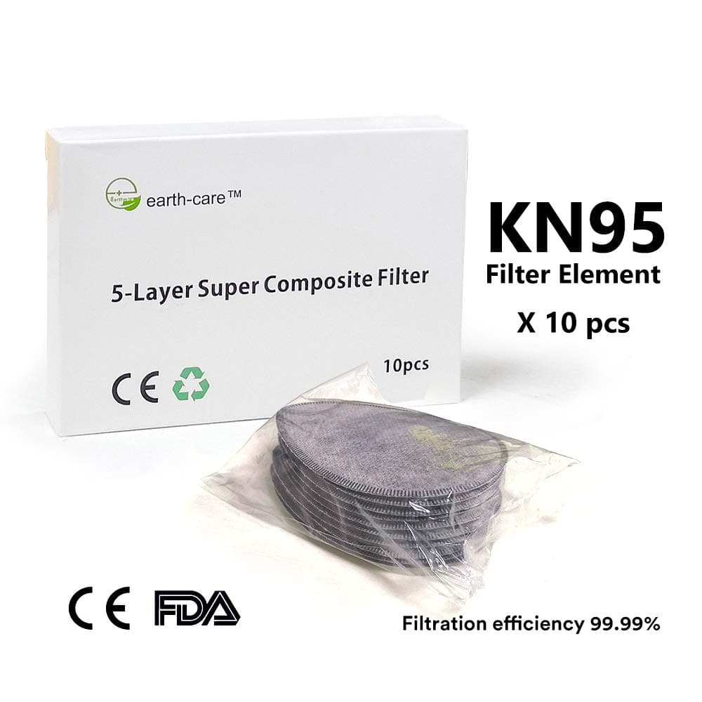 10pcs Filter Element 5 Layers Purifications Composite Pm25