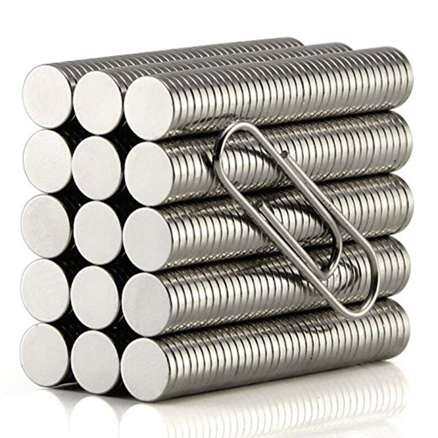 7x1mm 100pcs Round Magnets for Refrigertor Magnets, Office Magnets,Art&Craft Magnets,Whiteboard Magnets,Map Magnets,Durable Mini Magnets for Multi-Use