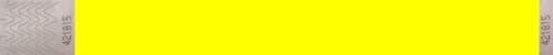 250 Paper like Tyvek security Wristbands, (Yellow, 25mm x 254mm)