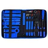 Trim Removal Tool, AMDRFO 23Pcs Car Panel Door Audio Trim Removal Tool Kit, Auto Clip Pliers Fastener Remover Pry Tool Set with Storage Bag