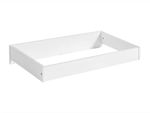 Oxford Baby Changing Topper for Universal 3-Drawer Dresser, Barn White