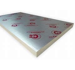 Kingspan / Ectotherm / Celotex P.I.R Insulation 100mm x 2400mm x 1200mm (8ft x 4ft) Insulation Boards (5)