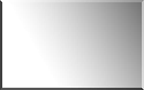 Mirrorize AMACTCM46 Wall Mirror, 30" x 48", Clear