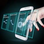 JAKCOM N2F Wearable Waterproof Smart Nail IC Card Smart Manicure with 6 PCS Nails, Support NFC/Pravite Note/Phone Lock/Quick Start/Share Information(White)