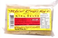Krupuk Beras/gendar (Rice Crackers Garlic Flavor) - 4.25oz [Pack of 6]