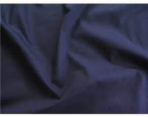 Poly/Cotton Twill Fabric Midnight Blue, Fabric by the Yard