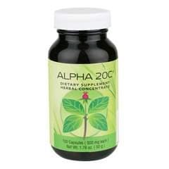 Alpha 20C®, 100 Capsules/Bottlle