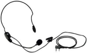 Razor Headset - No PTT for VOX Hands-Free Communication - Kenwood 2-Pin Connector