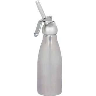 Kisag 17.5 oz Cream Whipper Dispenser. Cream whipper made from stainless steel and is suitable for chilled cream. N02 Nitrous Oxide Whppied Cream Dispensing System