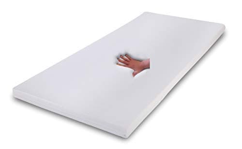 supply24 Gel Foam Topper Relax Height 4 or 5 cm 120/140/160 x 200 cm Pad for Mattress Mattress Soft/Soft Incl. Cotton Cover Gel Pad Cheap