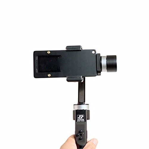 HolaFoto Mount Plate Adapter for Hero Hero 7 6 5 4 3+ Camera Used with DJI Osmo Mobile 2 /Zhiyun Smooth 4 Q/C/C+ / Feiyu SPG 2 Handheld Stabilizer Gimbal to Connects (Plate Only)