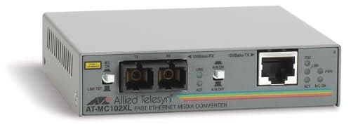 Allied Telesyn AT MC102XL - Transceiver - 100Base-FX, 100Base-TX - external