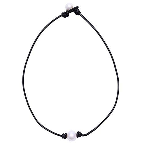 Panjiacheng Women's Cowrie Shell Necklace Adjustable Shell Necklace