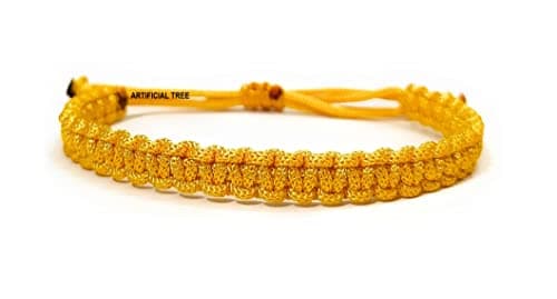 ARTIFICIAL TREE HANDMADE NAZAR THREAD BRACELET ADJUSTABLE WRISTBAND BRACELET FRIENDSHIP BAND FOR WOMEN, MEN, GIRLS & BOYS Nazar Battu 4 Piece, Adjustable, Thread, Thread