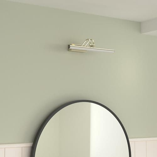 RAIFOOLLY Picture Light,Picture Lights for Wall Cordless,13" Picture Lights with Timer and Dimmable,Battery Wall Lights for Display Gallery Painting Art Frame Portrait-AB