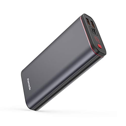 Memede Power Bank 20000mah Fast Charging PD with 3.0 18W Dual Input Port 2 USB Ports, Power Delivery Portable Charger for iPhone, Ipad, Android, Samsung and More