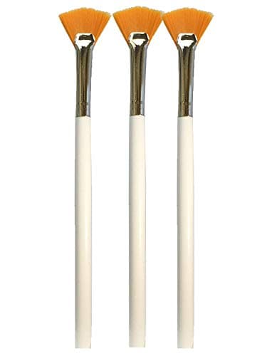 Fan Brush Taklon 7.75" Glycolic Lactic TCA Serum Mask