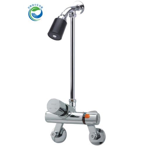 Self Closing Shower Mixer Push Press Button Faucet Water Save Tough PS702