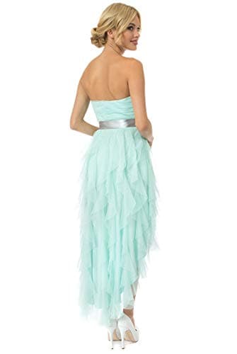 Teeze Me Juniors Ruffled Sweetheart Hi Seafoam Size 7