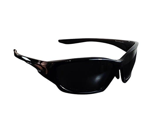 Brand X Safety X5B13 Safety Glasses with Fixed Rubber Bridge & Bent Temples, Neutral Gray Anti-Fog Lens, Glossy Black Frame (Box of 10 Pairs)