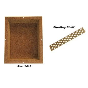 Innovis - 14" x 18" Recess-It Shower Niche w/Floating Shelf
