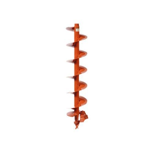 Company 8LDBH42 SSP Series Little Beaver Type Auger, 30 lb, 8" Flighting OD, 9.5" Cutting Diameter, 3' Digging Depth