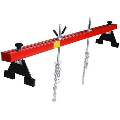 Engine Load Leveler 1100lbs Capacity Support Bar Transmission w/ Dual Hook