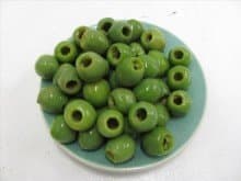 Italian Fresh Pitted Castelvetrano Olives - 5 Lbs