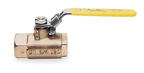 Apollo Valves7010127 Two Piece Ball Valve - 1/4"