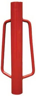 G & B 901147A 17 Lb Red Steel Head Fence Post Driver With Handles
